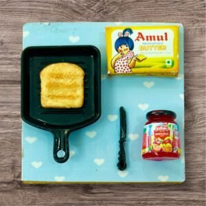 Miniature Bread & Jam Magnet