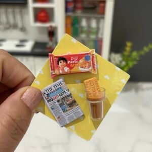 Tea and Parle G Biscuits Magnet