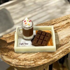 Mini Chocolate Shake Fridge Magnet