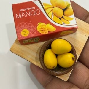 Miniature Mango Basket Magnet