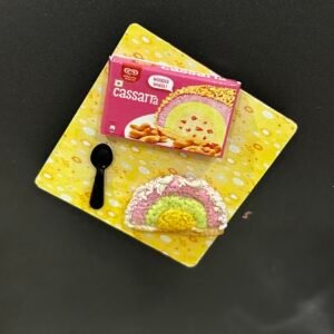Cassata Ice Cream Fridge Magnet