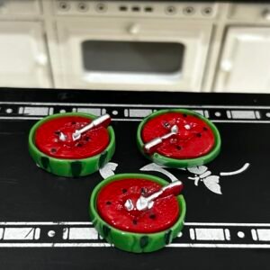 Mini Watermelon Resin Charms