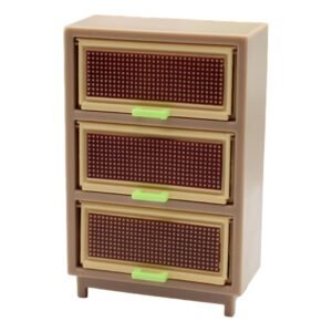 Dollhouse Drawer Storage Cabinet