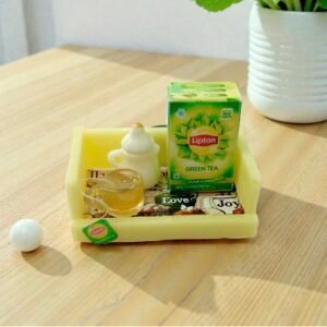 Miniature Green Tea Fridge Magnet