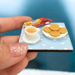 Mini Marie Gold Biscuits With Tea Magnet