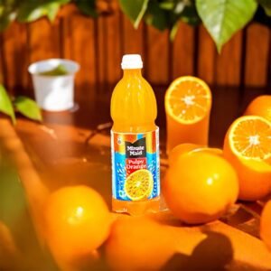 Mini Orange Pulpy Bottle