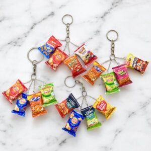 Food Packets Keychain