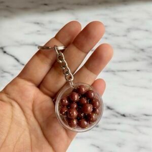 Mini Gulab Jamun Bowl Keychain