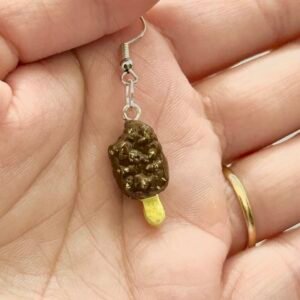Miniature Chocobar Icecream Earrings
