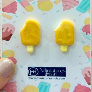 Miniature Mango Stick Ice Cream Earings
