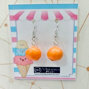 Miniature Orange Earings