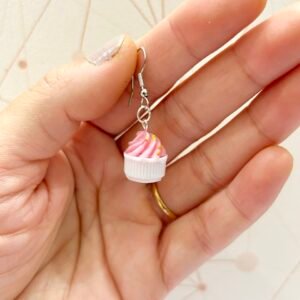 Miniature Cupcake Earrings