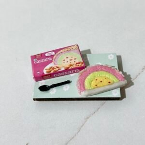 Cassata Ice Cream Fridge Magnet