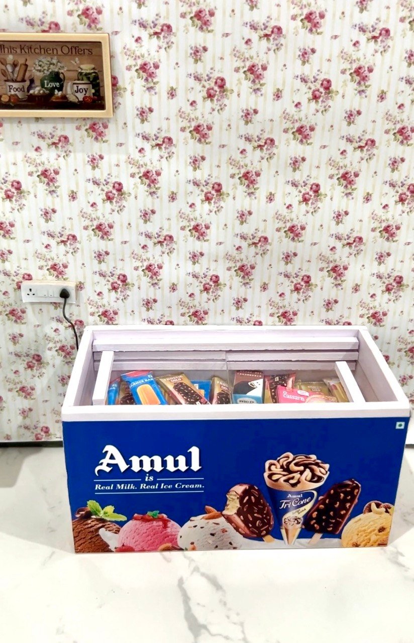 Miniature Ice Cream Freezer