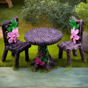 Miniature Table Chair Set