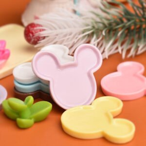 Mini Colourful Plates (Random Colour)