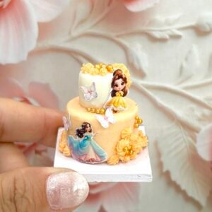 Miniature Doll Clay Cake