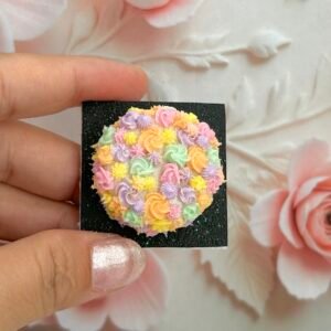 Mini Clay Cake For Dollhouse