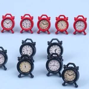 Miniature Alarm Dollhouse Decor
