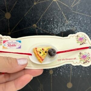 Miniature Pizza Slice Rakhi
