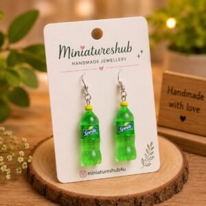 Miniature Sprite Bottle Earrings