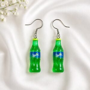 Miniature Sprite Bottle Earrings