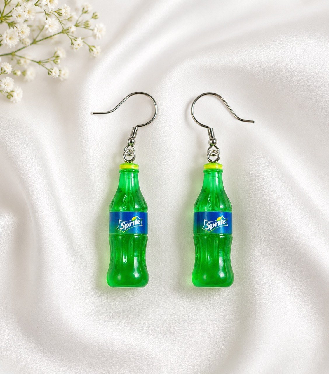 Miniature Sprite Bottle Earrings